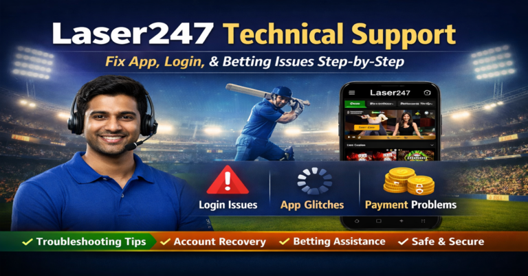 Laser247 Technical Support Guide Fix Login, App & Betting Issues Fast