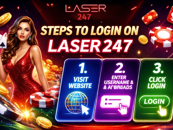 Steps to Login on Laser247