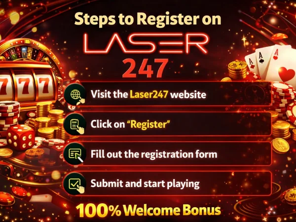 Steps to Register on Laser247